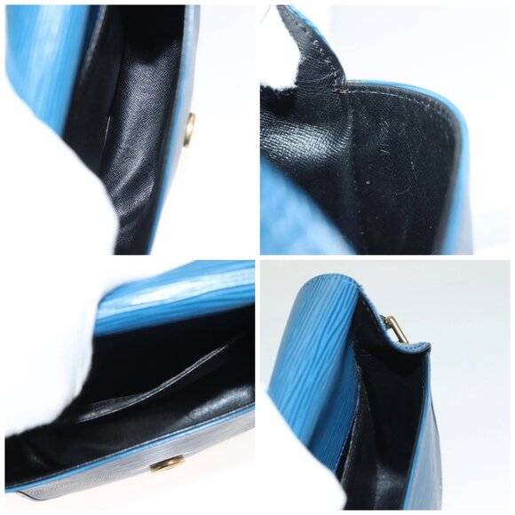LOUIS VUITTON Epi Saint Cloud PM Shoulder Bag Blue - Picture 15 of 16